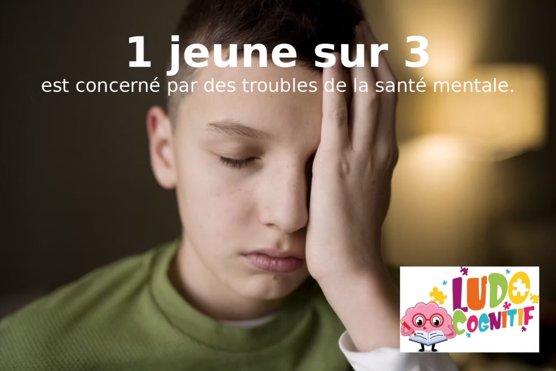 1 jeune sur 3 est concerné par des troubles de la santé mentale.